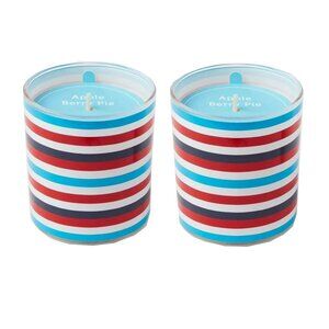 Sun Squad Apple Berry Pie Scented Candle 5.5oz, 2 pack NWT